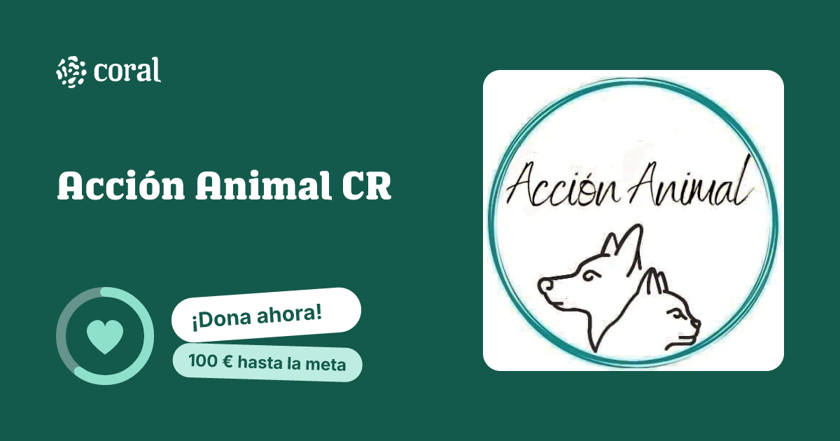 Vista previa de Acción Animal CR al compartir en redes sociales