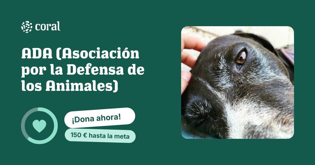 Vista previa de ADA (Asociación por la Defensa de los Animales) al compartir en redes sociales