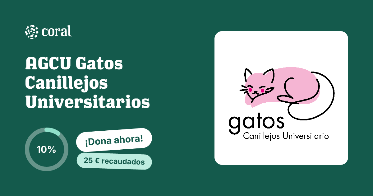 Vista previa de AGCU Gatos Canillejos Universitarios al compartir en redes sociales