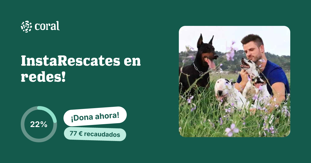 Vista previa de InstaRescates en redes! al compartir en redes sociales
