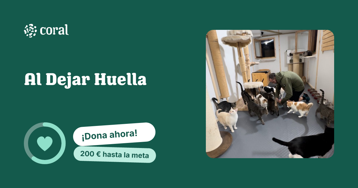 Vista previa de Al Dejar Huella al compartir en redes sociales