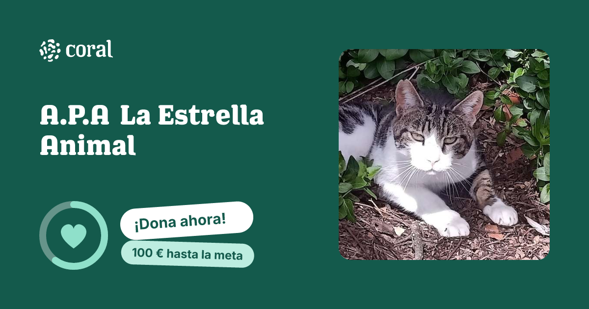 Vista previa de A.P.A La Estrella Animal al compartir en redes sociales