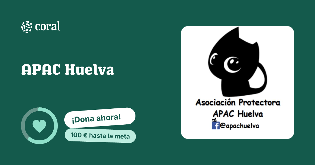 Vista previa de APAC Huelva al compartir en redes sociales