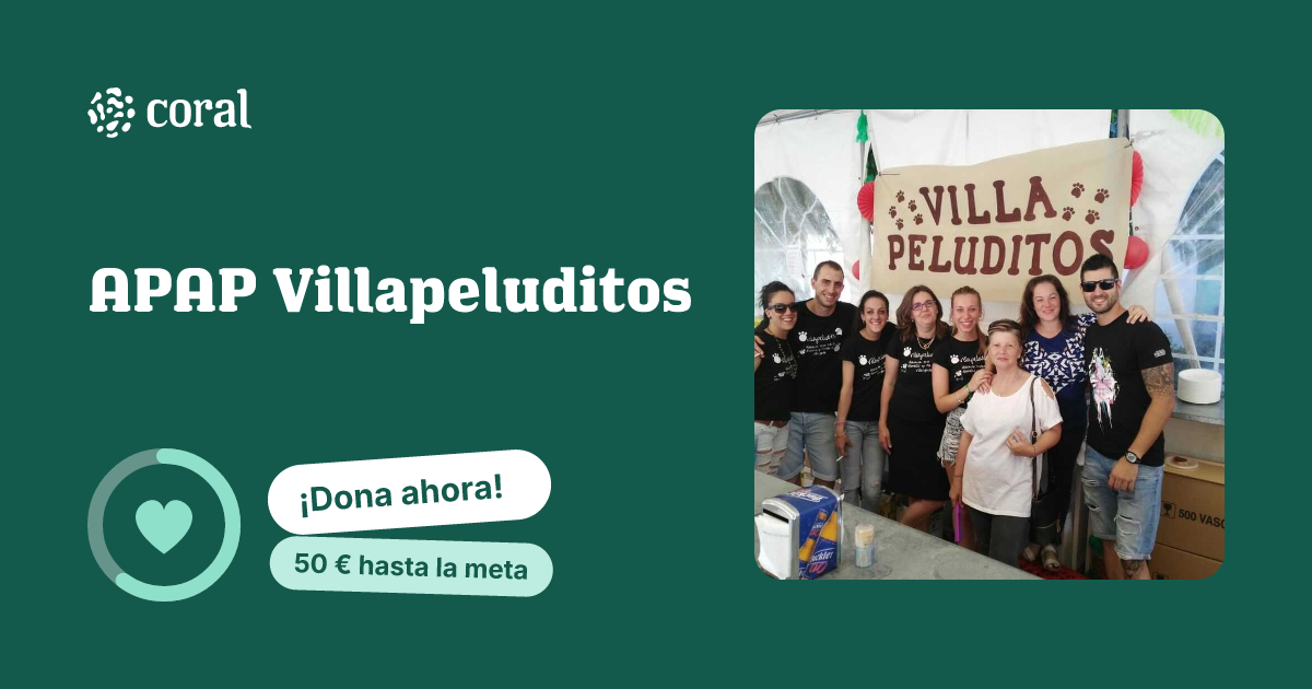 Vista previa de APAP Villapeluditos al compartir en redes sociales