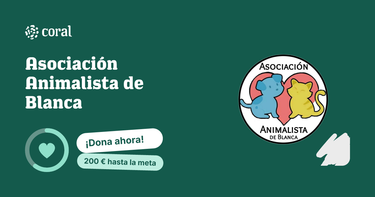 Vista previa de Asociación Animalista de Blanca al compartir en redes sociales