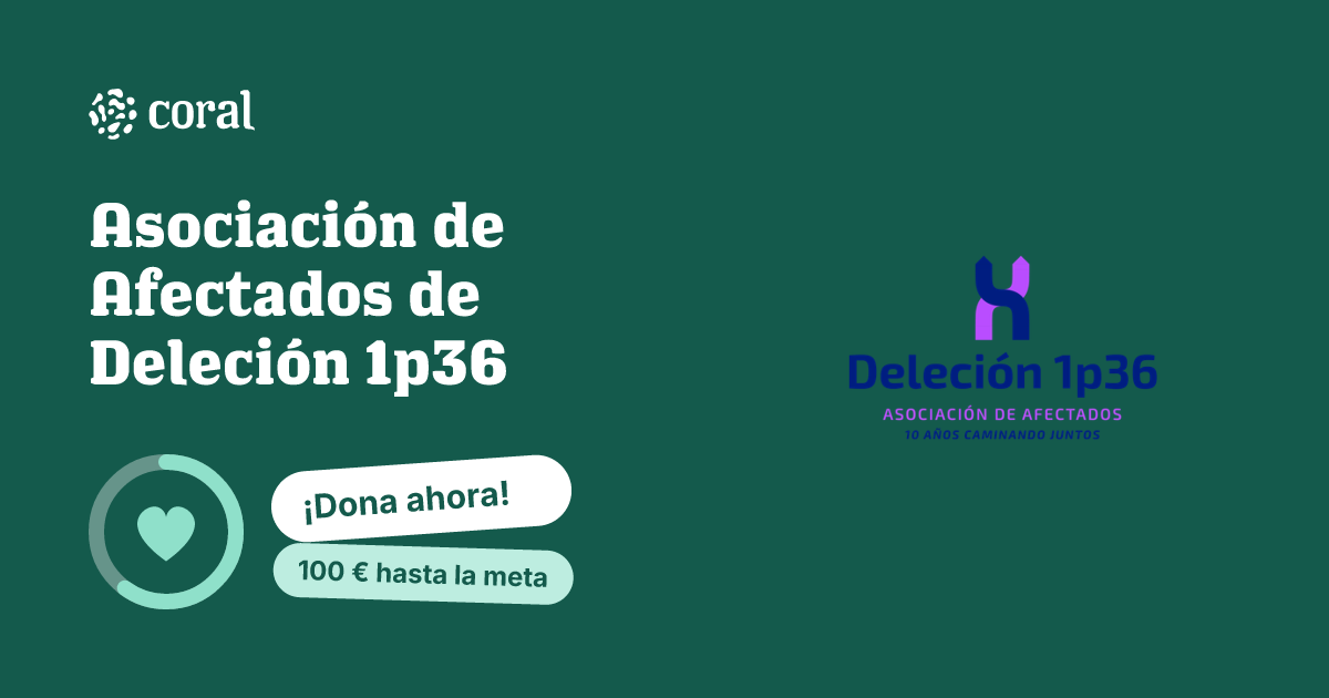 Vista previa de Asociación de Afectados de Deleción 1p36 al compartir en redes sociales