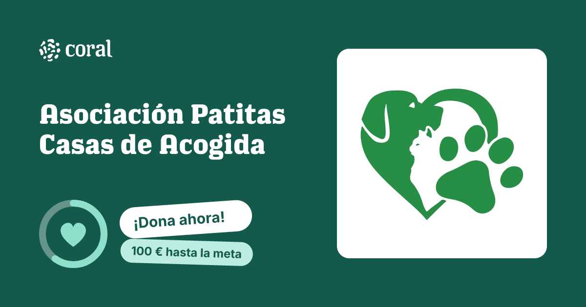Vista previa de Asociación Patitas Casas de Acogida al compartir en redes sociales