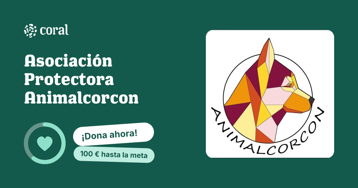 Vista previa de Asociación Protectora Animalcorcon al compartir en redes sociales