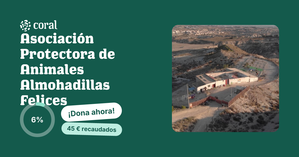Vista previa de Asociación Protectora de Animales Almohadillas Felices al compartir en redes sociales