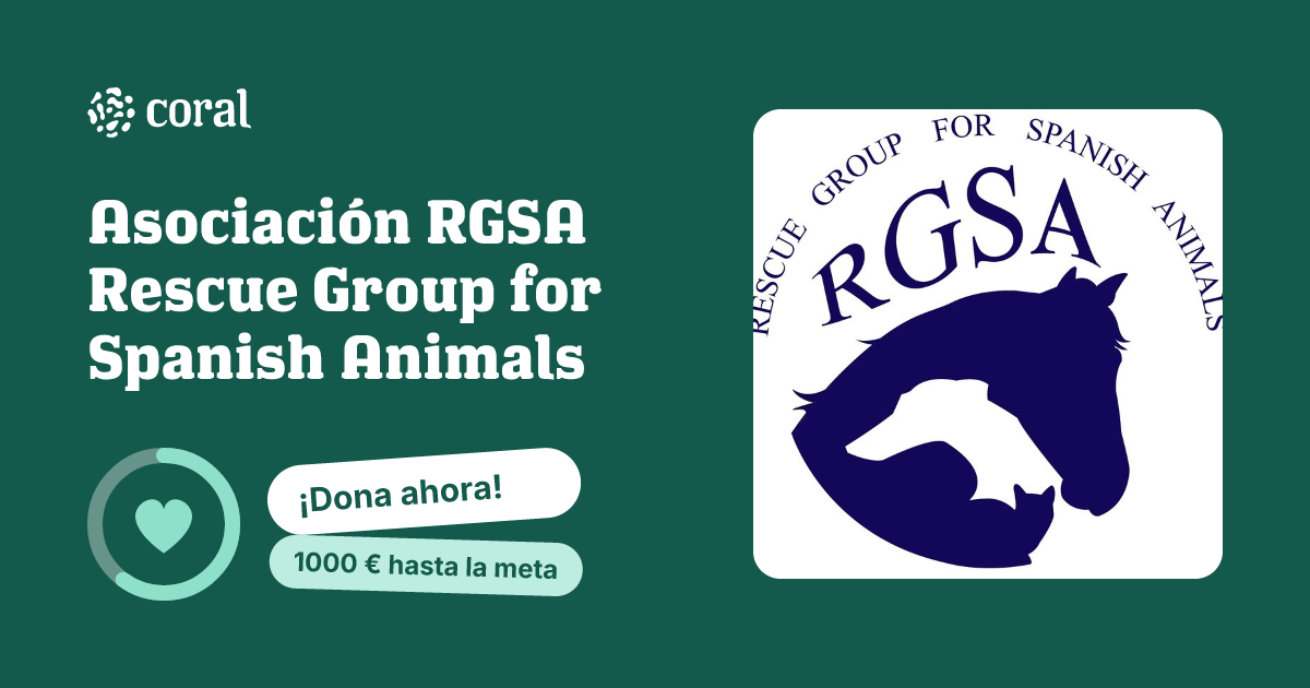 Vista previa de Asociación RGSA Rescue Group for Spanish Animals  al compartir en redes sociales