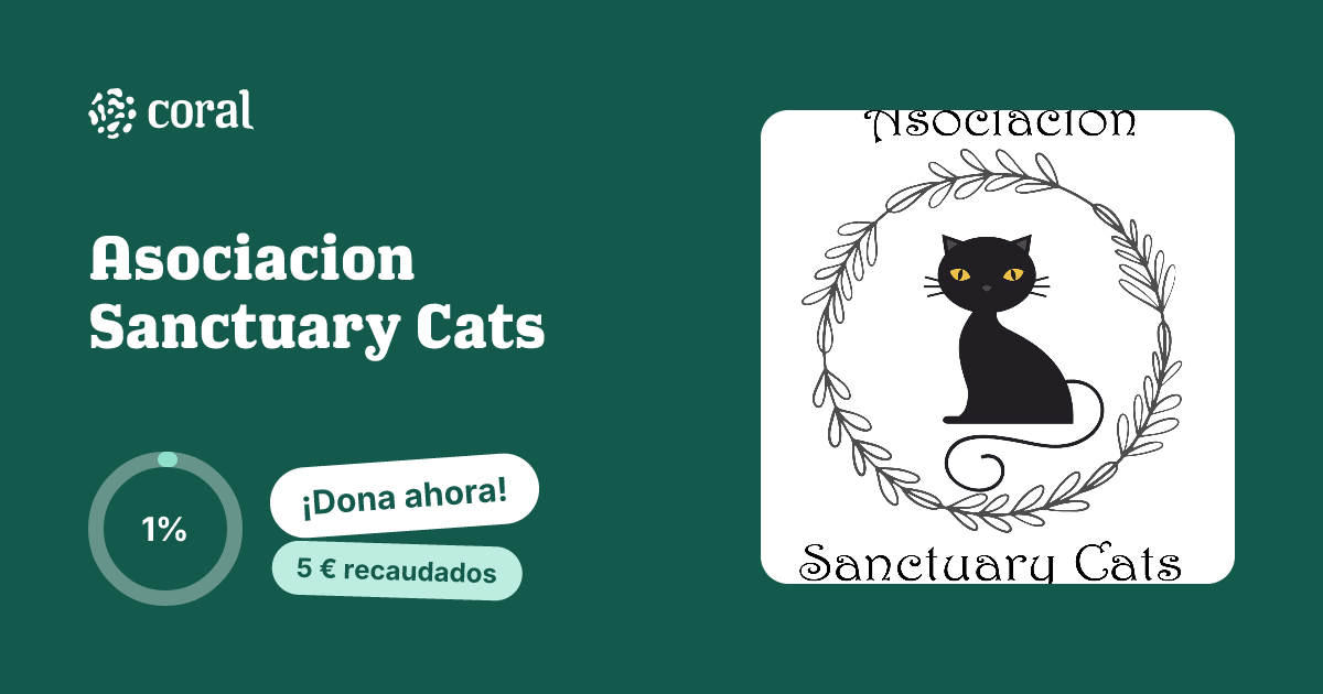 Vista previa de Asociacion Sanctuary Cats al compartir en redes sociales