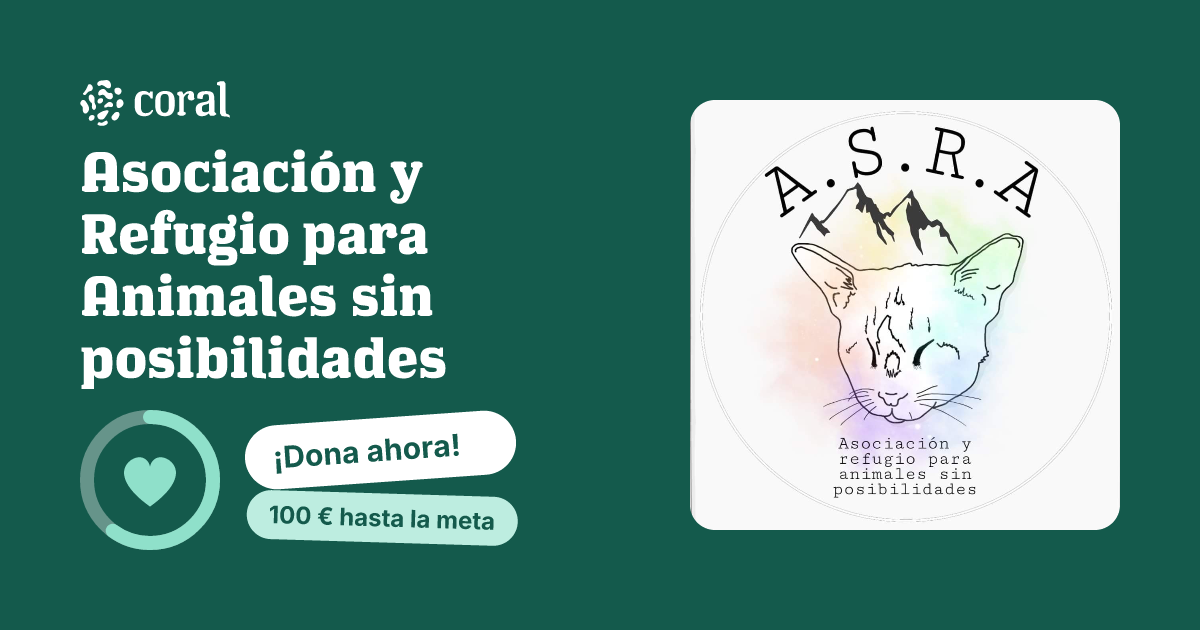 Vista previa de Asociación y Refugio para Animales sin posibilidades al compartir en redes sociales