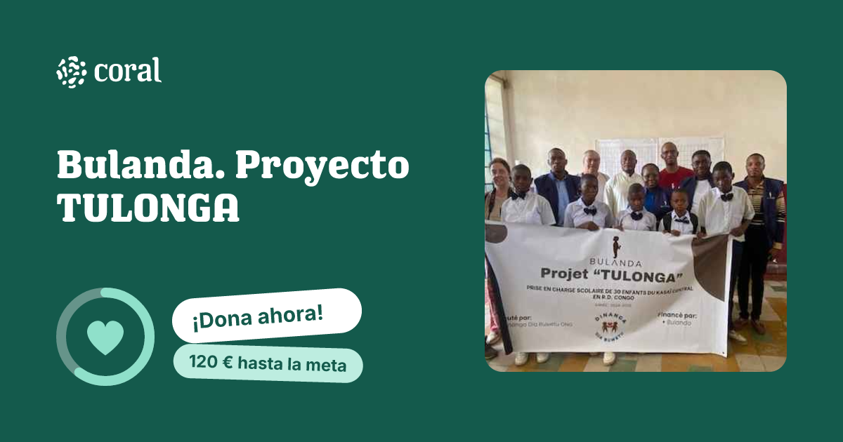 Vista previa de Bulanda. Proyecto TULONGA al compartir en redes sociales