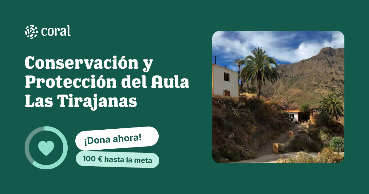 Vista previa de Conservación y Protección del Aula Las Tirajanas al compartir en redes sociales