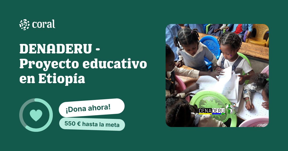 Vista previa de DENADERU - Proyecto educativo en Etiopía al compartir en redes sociales
