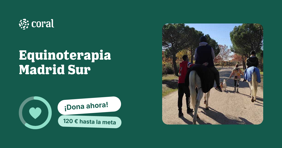 Vista previa de Equinoterapia Madrid Sur al compartir en redes sociales