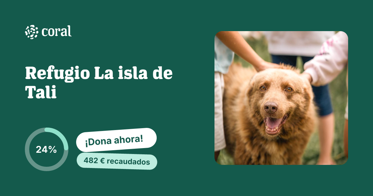Vista previa de Refugio La isla de Tali al compartir en redes sociales