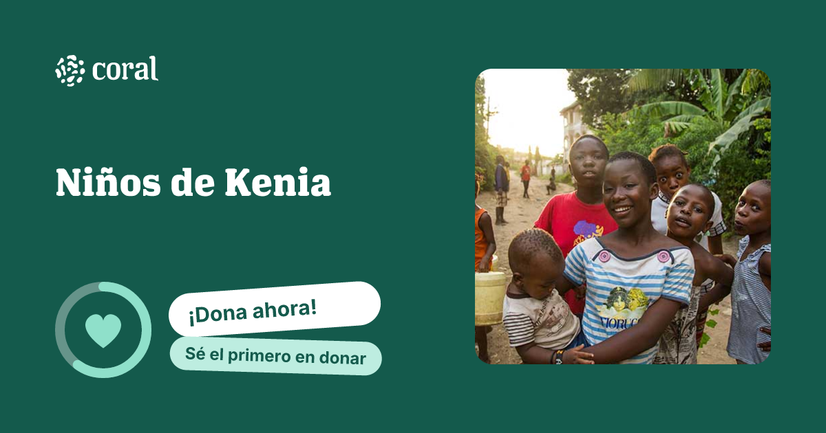 Vista previa de Niños de Kenia al compartir en redes sociales