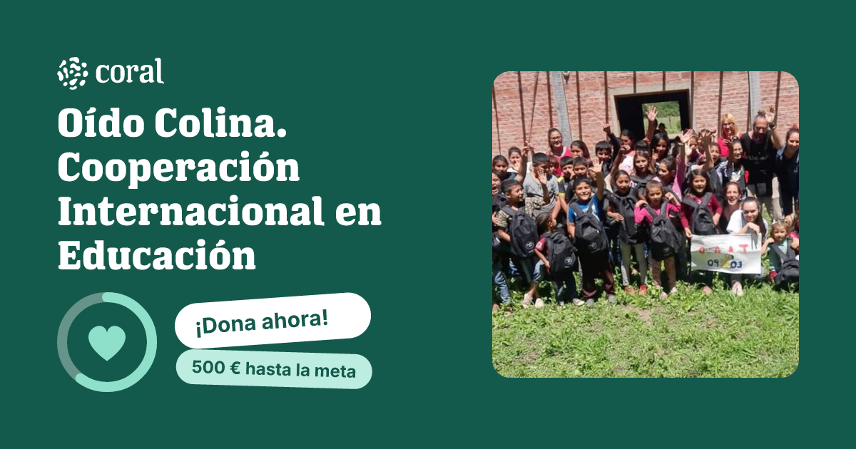 Vista previa de Oído Colina. Cooperación Internacional en Educación al compartir en redes sociales
