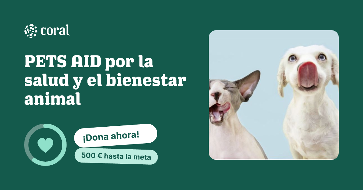 Vista previa de PETS AID por la salud y el bienestar animal al compartir en redes sociales