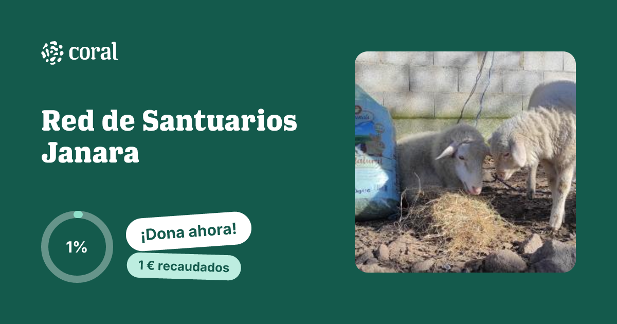 Vista previa de Red de Santuarios Janara al compartir en redes sociales