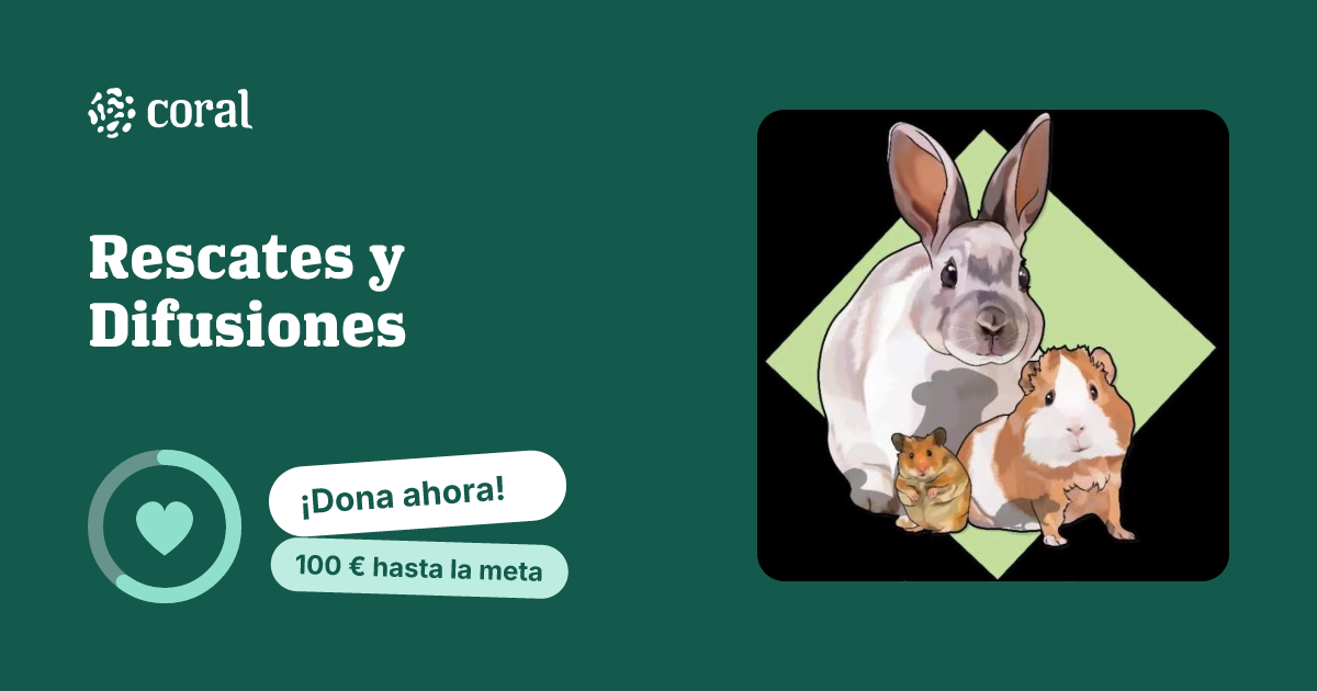 Vista previa de Rescates y Difusiones al compartir en redes sociales