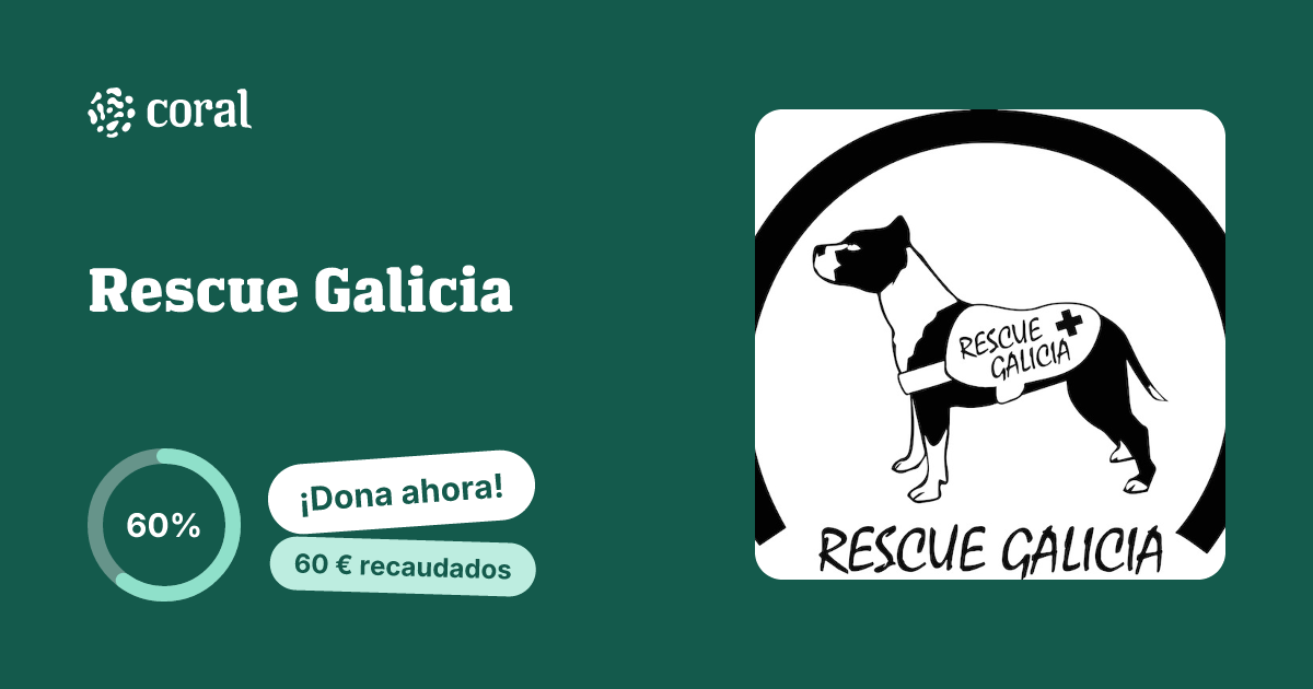 Vista previa de Rescue Galicia al compartir en redes sociales