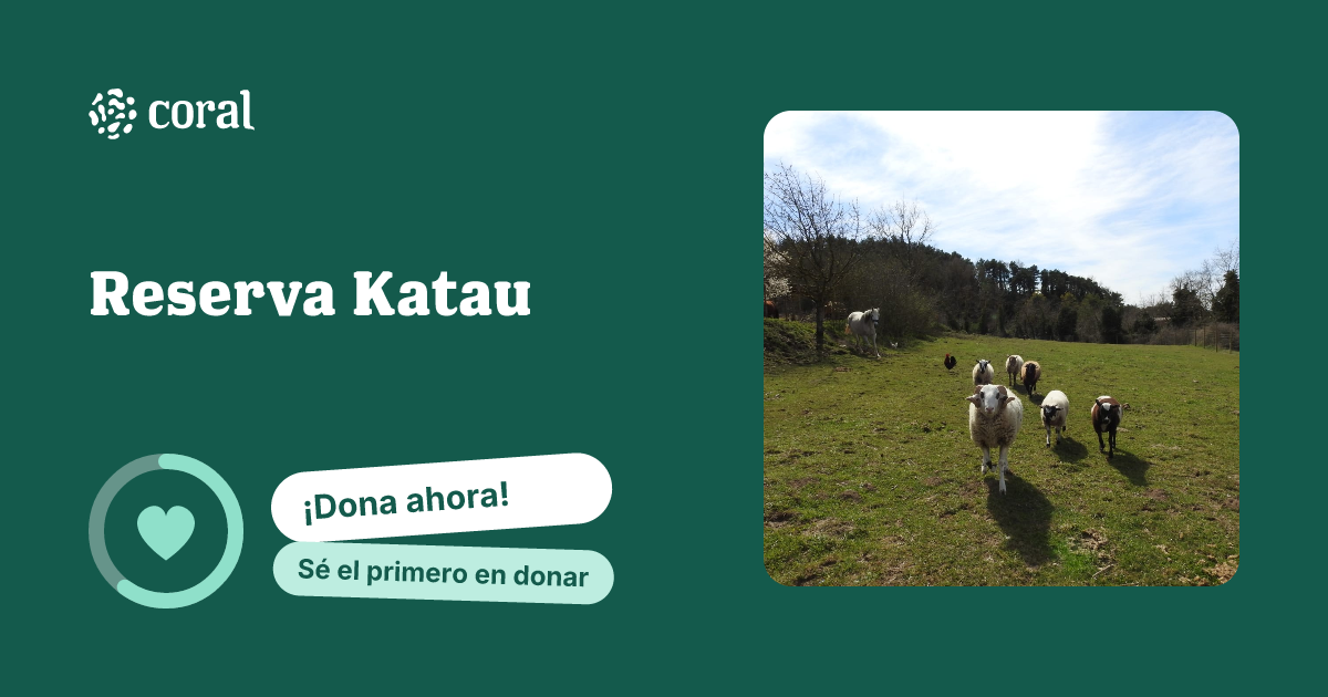 Vista previa de Reserva Katau al compartir en redes sociales