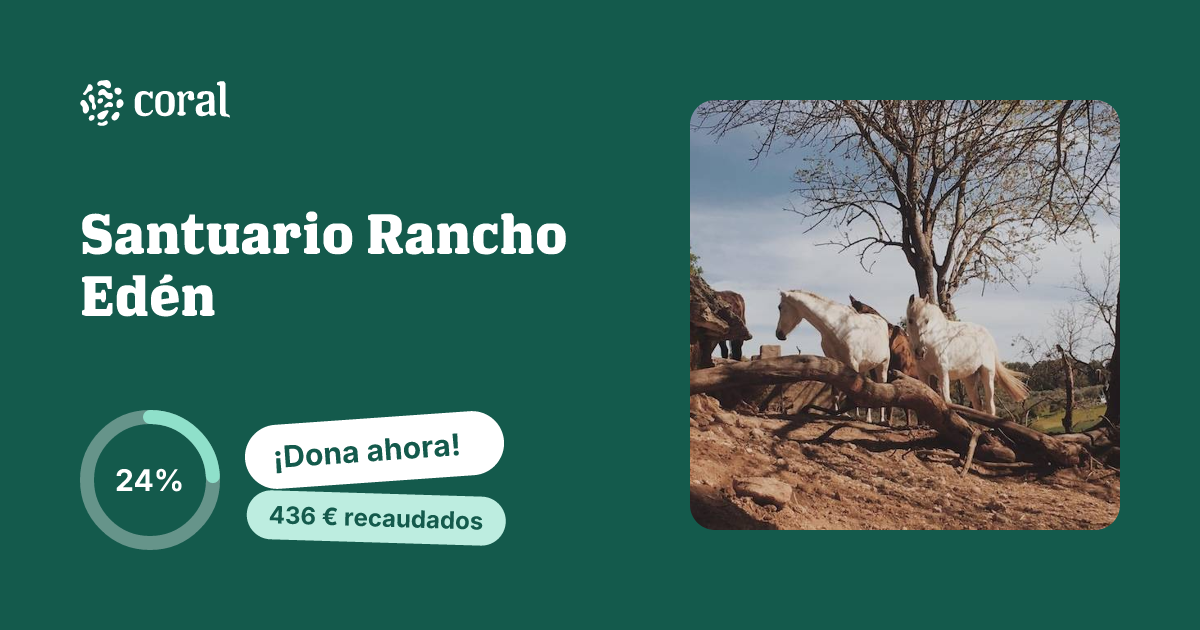 Vista previa de Santuario Rancho Edén al compartir en redes sociales