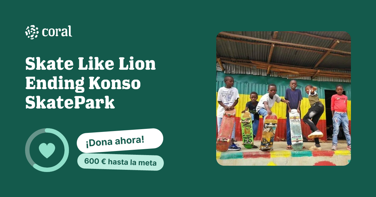 Vista previa de Skate Like Lion Ending Konso SkatePark al compartir en redes sociales