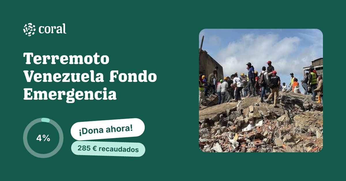Vista previa de Terremoto Venezuela Fondo Emergencia al compartir en redes sociales