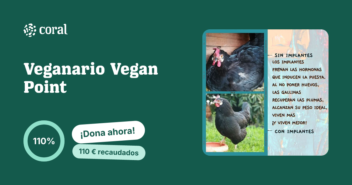 Vista previa de Veganario Vegan Point al compartir en redes sociales